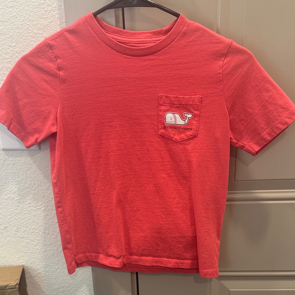 Vineyard Vines Boys Baseball Whale Tee